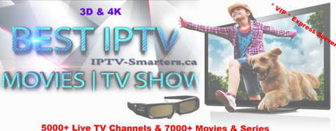 VIP Express subscription - Global "Worldwide" IPTV with more than 5000+ Channels and 7000+ VOD - Full HD - 3D & 4K