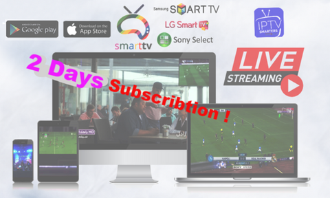 2 days subscription to try - Global "Worldwide" IPTV with more than 4000+ Channels and 4000+ VOD