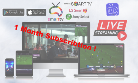 1 Month - Global "Worldwide" IPTV with more than 4000+ Channels and 4000+ VOD